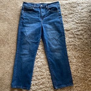 American Eagle Slim Straight Pant Crop